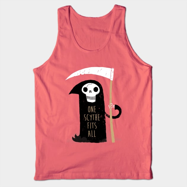 One Scythe Fits All Tank Top by DinoMike